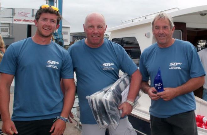 Prizegiving - 2015 AAM Cowes Week SB20 Grand Slam © Sportsboat World